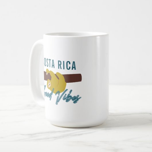 Mug Good Vibes Costa Rica Sloth (Devant gauche)