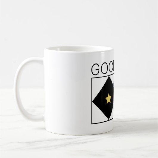 Mug Good Vibes design simple et impactable (Gauche)