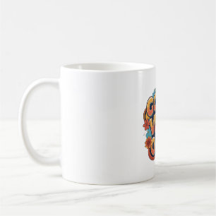 Mug Good Vibes les années 70 Style Rétro Seulement Cit