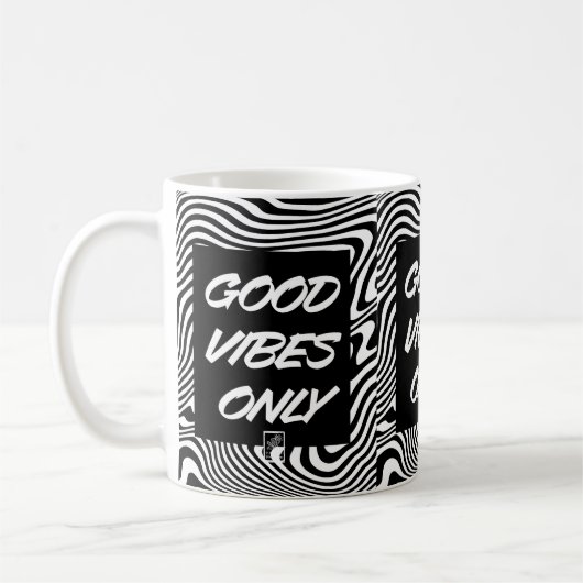 Mug Good Vibes Only. Mug. (Gauche)