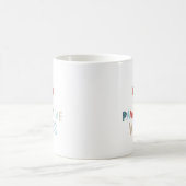 Mug Good Vibes Positive Energy Paw-sitive Vibes Drôle (Centre)