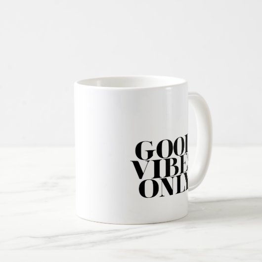 MUG GOOD VIBES SEULEMENT (Devant droit)