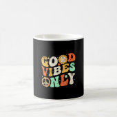 Mug GOOD VIBES SEULEMENT LA PAIX AMOUR 60s les années (Centre)