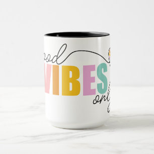 Mug Good Vibes seulement Rainbow Heart