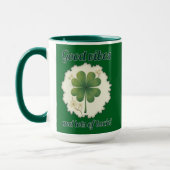 Mug Good Vibes St Patrick’s Day Shirt – caneca (Gauche)