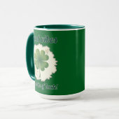 Mug Good Vibes St Patrick’s Day Shirt – caneca (Devant gauche)