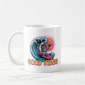Mug Good Vibes - Surf - Vibes d'été (Gauche)
