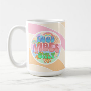 Mug Good Vibes uniquement   Retro Vintage