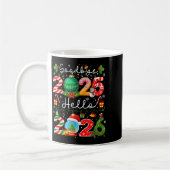 Mug Goodbye 2025 Hello 2026 Happy New Year Christmas P (Gauche)