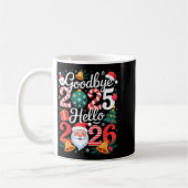 Mug Goodbye 2025 Hello 2026 Happy New Year Family Matc (Gauche)