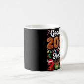 Mug Goodbye 2025 Hello 2026 Happy New Year's Eve Chris (Devant droit)