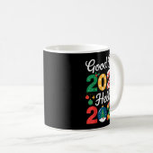 Mug Goodbye 2025 Hello 2026 Happy New Year's Eve Chris (Devant droit)