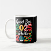Mug Goodbye 2025 Hello 2026 Happy New Year's Eve Chris (Gauche)