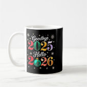 Mug Goodbye 2025 Hello 2026 Happy New Year's Eve Chris (Gauche)