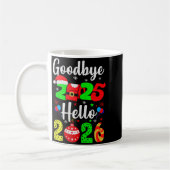 Mug Goodbye 2025 Hello 2026 Happy New Year's Eve Chris (Gauche)