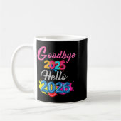 Mug Goodbye 2025 Hello 2026 Kids Funny New Year  (Gauche)