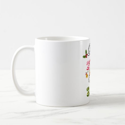 Mug Goodbye 2025 Hello 2026 New Year Design (Gauche)