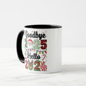 Mug Goodbye 2025 Hello 2026 New Year Resolution   (Devant gauche)