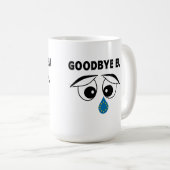 Mug Goodbye EU (Devant droit)