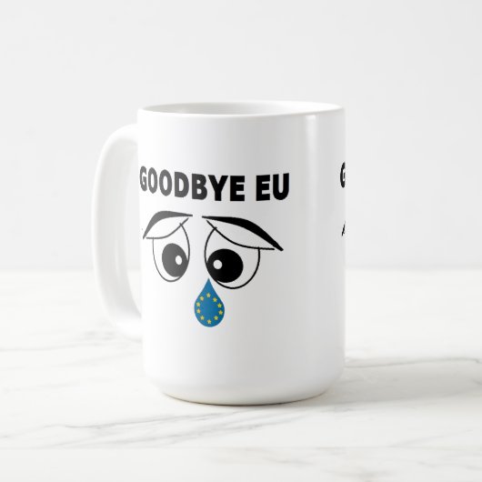 Mug Goodbye EU (Devant gauche)