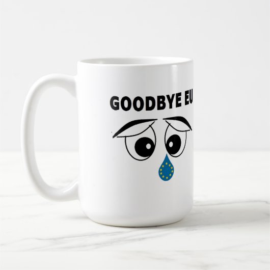 Mug Goodbye EU (Gauche)