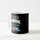 Mug GoodBye School Hello Pool Dernier Jour De L'École (Devant gauche)