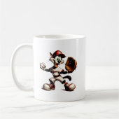 Mug Goofy Cat Baseball Pitcher Monte (Gauche)