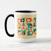Mug Googies graphiques modernes du milieu du siècle (Gauche)