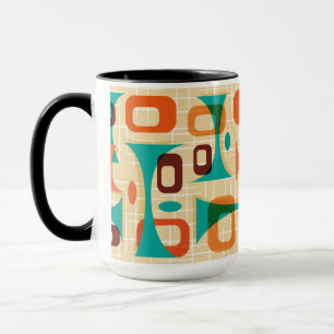 Mug Googies graphiques modernes du milieu du siècle