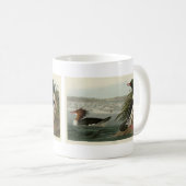 Mug Goosander (Merganser commun) Oiseaux d'Audubon (Devant droit)