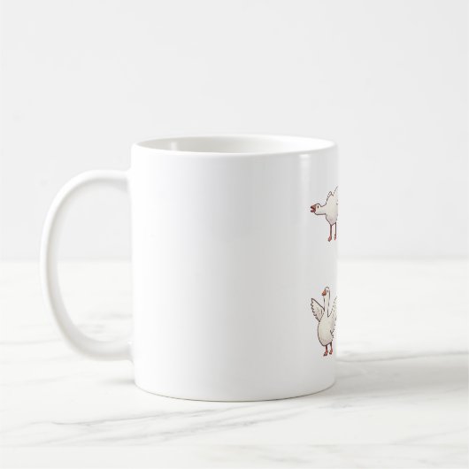 Mug Goose Goose � Cute Animal Art (Gauche)