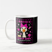 Mug Goose I Survived 67 Days Of School Preschool Teach (Gauche)
