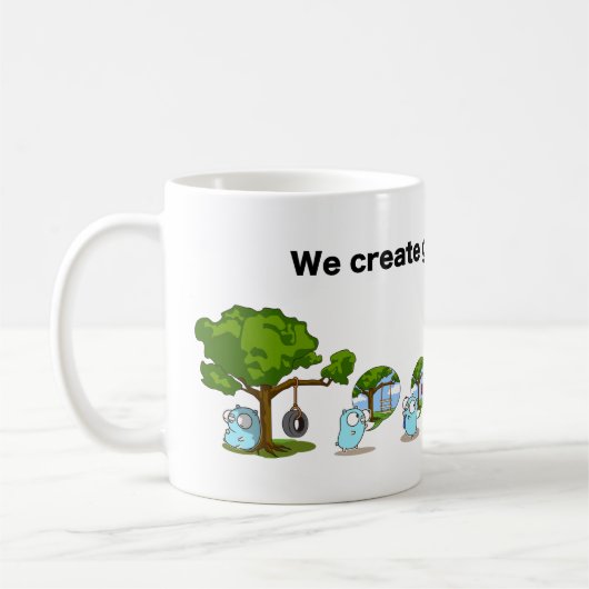 Mug Gopherくん (Gauche)