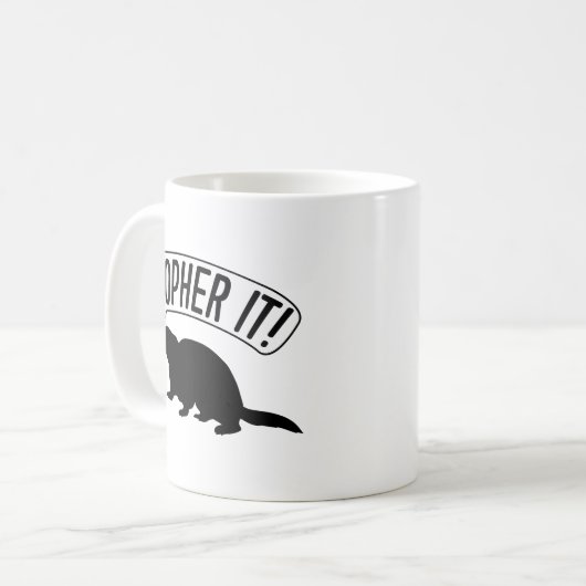 Mug Gopher (Devant gauche)
