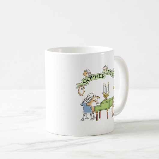 Mug GOPHER BAROQUE par Sandra Boynton (Devant droit)