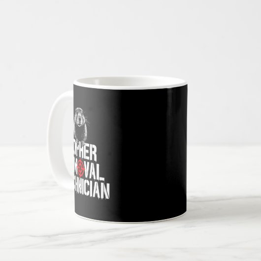 Mug Gopher Chasse Trip Gopher Chasseur Fournitures Gop (Devant gauche)