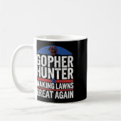 Mug Gopher Hunter Fabriquant Des Pelouses Super I Goph (Gauche)