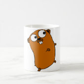 Mug Gopher personnalisable mignon (Centre)