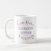 Mug Gordon Setter Furever (Gauche)