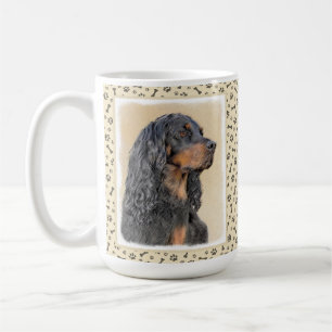 Mug Gordon Setter Painting - Cute Original Dog Art