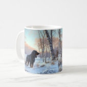 Mug Gordon Setter Qu'il neige Noël (Devant gauche)