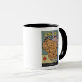 Mug Gordon, Wisconsin - Scènes de grandes lettres (Devant droit)