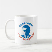MUG GORE VIDAL POUR LE CONGRÈS (Gauche)