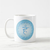 Mug Gorge Chakra - bleu-clair (Gauche)