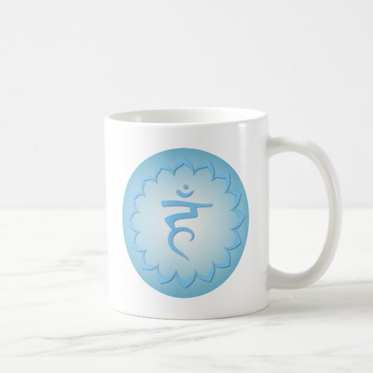 Mug Gorge Chakra - bleu-clair (Droite)