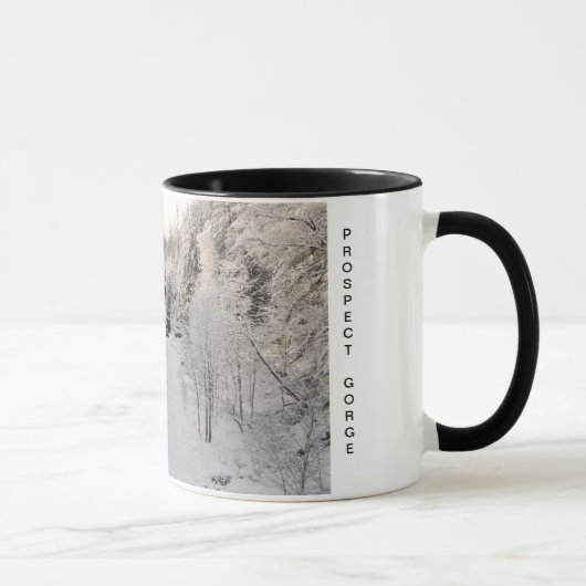 Mug Gorge de perspective en hiver (Droite)