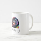 Mug Gorila sonriendo (Devant droit)