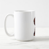 Mug Gorilla Bodybuilder Weight Lifter Pop Art Cartoon (Gauche)