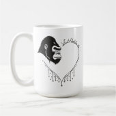 Mug Gorilla Heartbeat (Gauche)