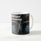 MUG GORILLA J'AI L'AIR BONNE TOMBE (Devant droit)